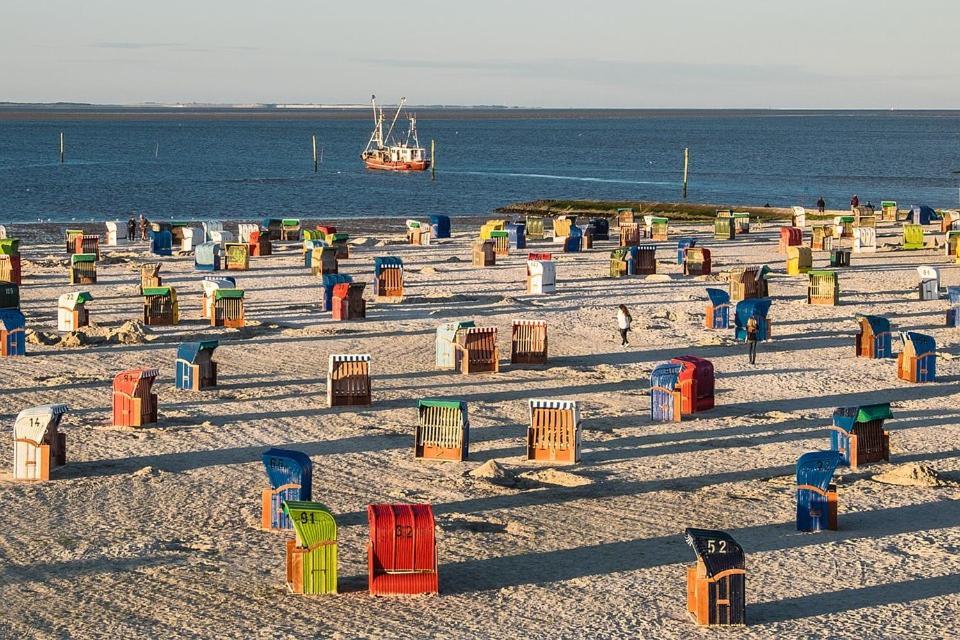 Nordsee-Nest Ostochtersum Eksteriør bilde